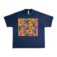 Navy dinosaur brontosaurus Urban Heavy Tee - Artiststas