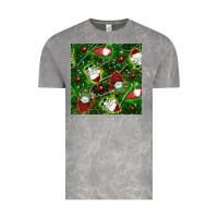Cloud Rock christmas gnomes seamless pattern Vintage Tee - BundleAndBundleShop