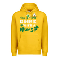 Lemon Safety First Drink With A Nurse Premium Hoodie - Bettercallsaul