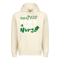 Sandshell Safety First Drink With A Nurse Premium Hoodie - Bettercallsaul
