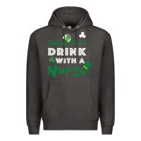 Smoke Safety First Drink With A Nurse Premium Hoodie - Bettercallsaul