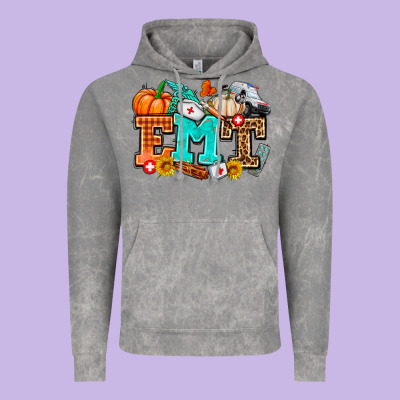 Emt With Fall Vintage Hoodie Designed By Adodesignshop