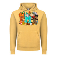 Vintage Mustard emt with fall Vintage Hoodie - AdoDesignShop