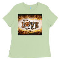 Matcha love of the tigers Ladies Tee - RanaPortraitStore
