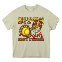 Mossy diamonds are a girls best friend softball Heavy Core Tee - texasbilliewilder