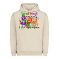 Pigment French Oak hocus pocus i need coffee to focus Urban Hoodie - CowGirlArtShop