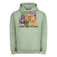 Pigment Oil Green hocus pocus i need coffee to focus Urban Hoodie - CowGirlArtShop