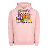 Pigment Salmon hocus pocus i need coffee to focus Urban Hoodie - CowGirlArtShop