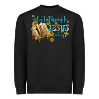 Black only talking to jesus today Heavyweight Sweatshirt - AdoDesignShop