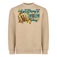 Mushroom only talking to jesus today Heavyweight Sweatshirt - AdoDesignShop