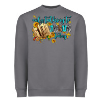 Storm only talking to jesus today Heavyweight Sweatshirt - AdoDesignShop
