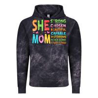 Cloud Black she is mom Vintage Hoodie - JahusDesignShop