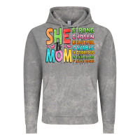 Cloud Rock she is mom Vintage Hoodie - JahusDesignShop
