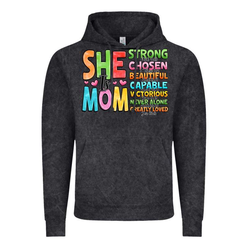 She Is Mom Vintage Hoodie by JahusDesignShop | Teevron