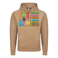 Vintage Coffee she is mom Vintage Hoodie - JahusDesignShop