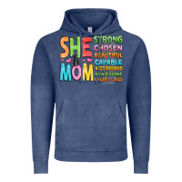 Vintage Denim she is mom Vintage Hoodie - JahusDesignShop