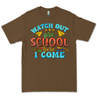 Cacao watch out pre school here i come Premium Tee - texasbilliewilder