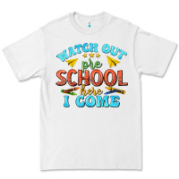 White watch out pre school here i come Premium Tee - texasbilliewilder