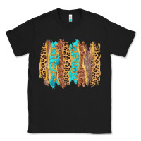 Black western brushstrokes Classic Tee - AdoDesignShop