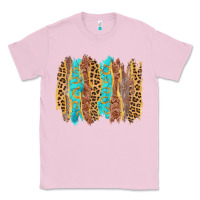 Bubblegum Pink western brushstrokes Classic Tee - AdoDesignShop