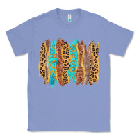 Colony Blue western brushstrokes Classic Tee - AdoDesignShop