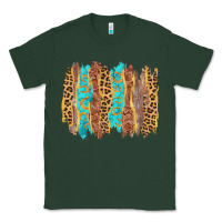 Sports Green western brushstrokes Classic Tee - AdoDesignShop