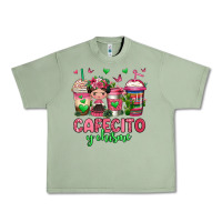 Oil Green cafecito y chisme coffee cups Urban Heavy Tee - Jasminsmagicworld