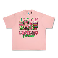 Salmon cafecito y chisme coffee cups Urban Heavy Tee - Jasminsmagicworld