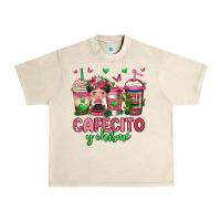 Sandshell cafecito y chisme coffee cups Urban Heavy Tee - Jasminsmagicworld