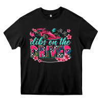 Black dibs on the driver Heavy Core Tee - texasbilliewilder