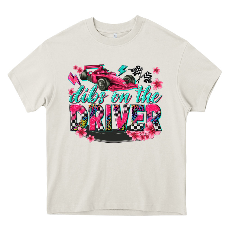 Dibs On The Driver Heavy Core Tee by texasbilliewilder | Teevron