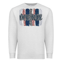 Oatmeal Heather new york baseball team spirit brushstrokes Premium Sweatshirt - Artiststas