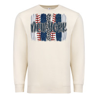 Sandshell new york baseball team spirit brushstrokes Premium Sweatshirt - Artiststas