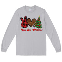 Moon Dust peace love christmas Long Sleeve Tee - BarkalooDesign