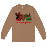 Peace Love Christmas Long Sleeve Tee | Teevron