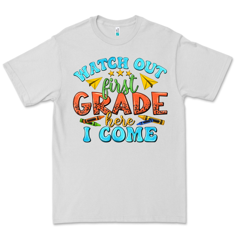 Watch Out First Grade Here I Come Premium Tee by texasbilliewilder | Teevron