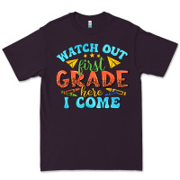 Plum watch out first grade here i come Premium Tee - texasbilliewilder