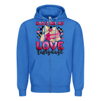 True Royal books are my love language Zipper Hoodie - MaliasSmallBusiness