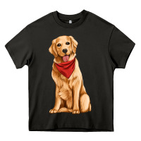 Asphalt golden retriever Heavy Core Tee - Artiststas