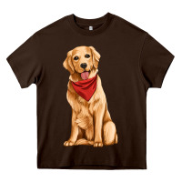 Golden Retriever Heavy Core Tee | Teevron