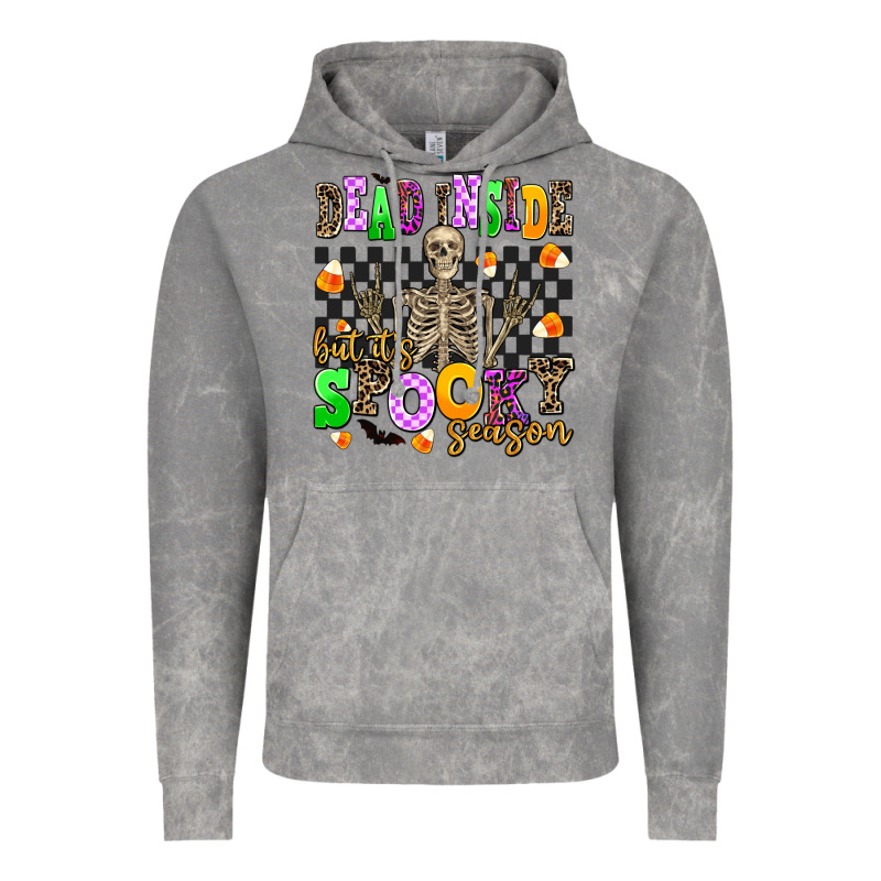 Dead Inside But It's Spooky Season Vintage Hoodie by AdoDesignShop | Teevron