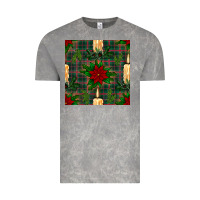 Cloud Rock christmas candle and ornaments seamless pattern Vintage Tee - BundleAndBundleShop