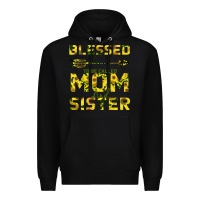 Black Blessed Mom And Sister Premium Hoodie - Bettercallsaul