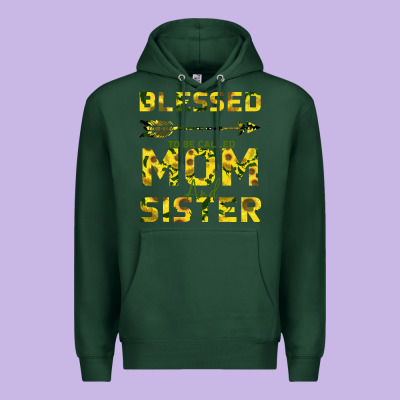 Blessed Mom And Sister Premium Hoodie Designed By Bettercallsaul