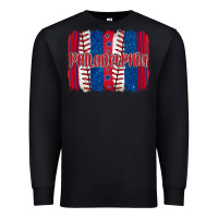 Black philadelphia baseball team spirit brushstrokes Premium Sweatshirt - Artiststas