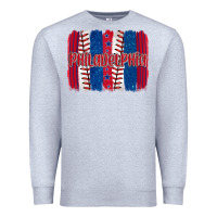 Heather Grey philadelphia baseball team spirit brushstrokes Premium Sweatshirt - Artiststas