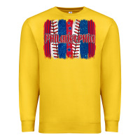 Lemon philadelphia baseball team spirit brushstrokes Premium Sweatshirt - Artiststas