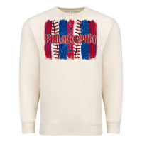 Sandshell philadelphia baseball team spirit brushstrokes Premium Sweatshirt - Artiststas
