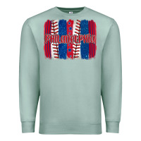 Seafoam philadelphia baseball team spirit brushstrokes Premium Sweatshirt - Artiststas