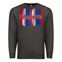 Smoke philadelphia baseball team spirit brushstrokes Premium Sweatshirt - Artiststas